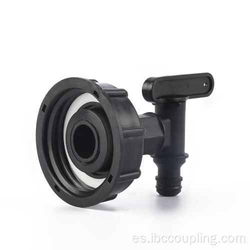 Adaptador de tanque IBC con grifo de 3/4 de pulgada DN50